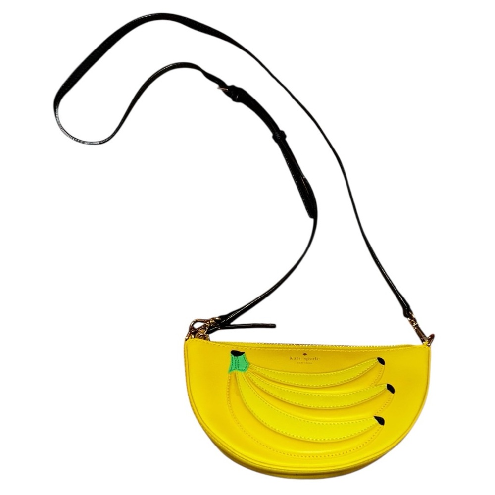Kate Spade |  'Flights of Fancy' Bananas Leather Crossbody Bag